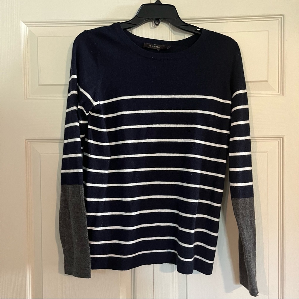The Limited Navy Sweater